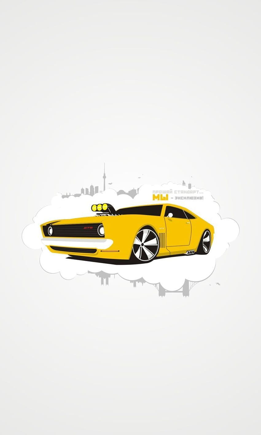 IPhone Cartoon Car, Cartoon Race Car HD phone wallpaper | Pxfuel