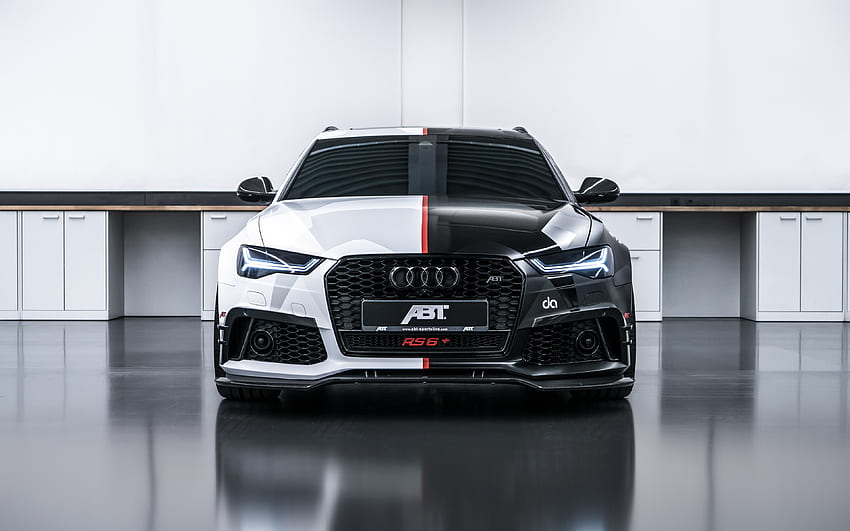 2018 ABT Audi RS6 avant จอน โอลส์สัน วอลล์เปเปอร์ HD