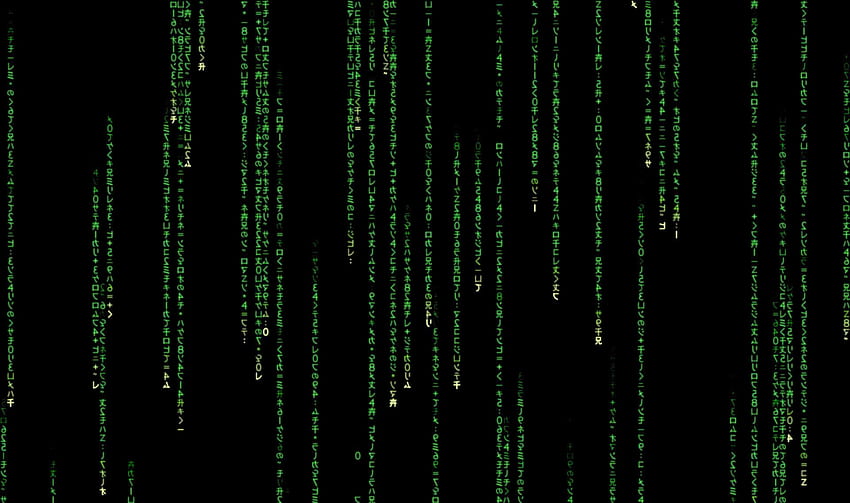 Der Matrixcode - Digitaler Regen. Matrix HD-Hintergrundbild