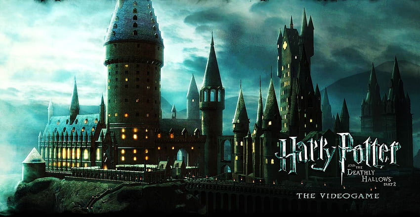 Hogwarts, Harry Potter Castle HD wallpaper