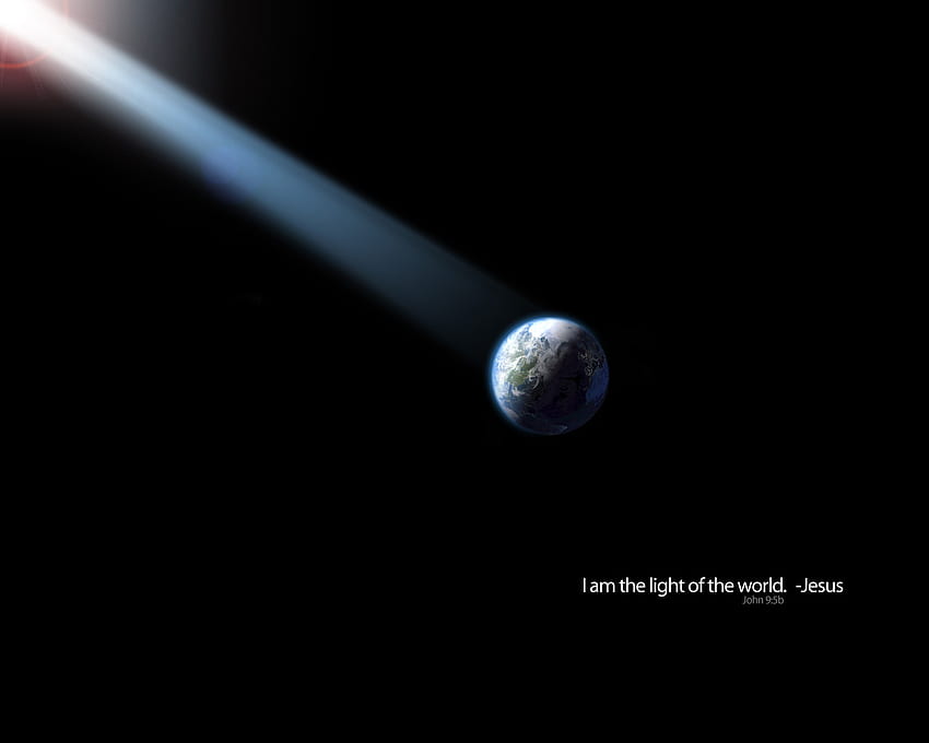 Luz del mundo, tierra, poder, superior, creencia. fondo de pantalla