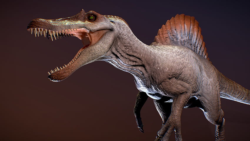 Spinosaurus Jurassic Park 3 Fankunst – 3D-Modell von David RR [b3a58bf] HD-Hintergrundbild