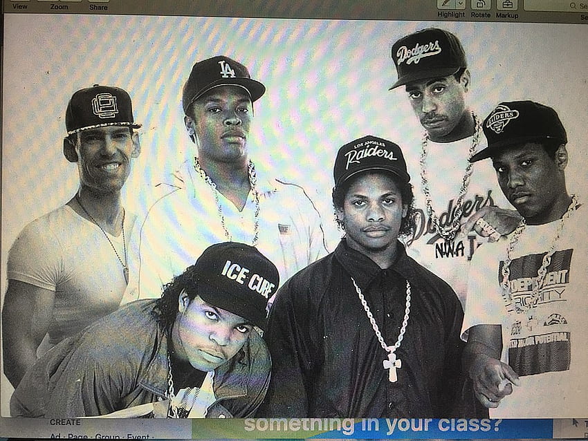 N.W.A.: Gangsta Rap Pioneers Straight Outta Compton, NWA Group 高画質の壁紙