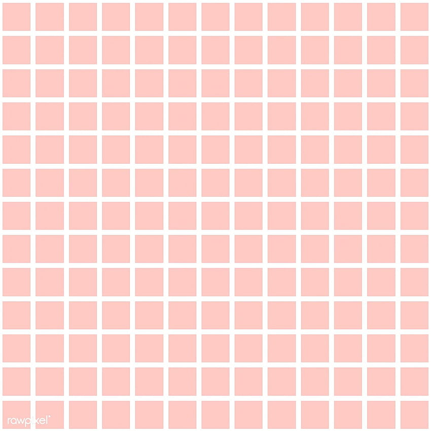 Pastel pink seamless grid pattern vector. / filmful. Pastel pink, Grid , Plain pink background, Pastel Aesthetic Grid HD phone wallpaper