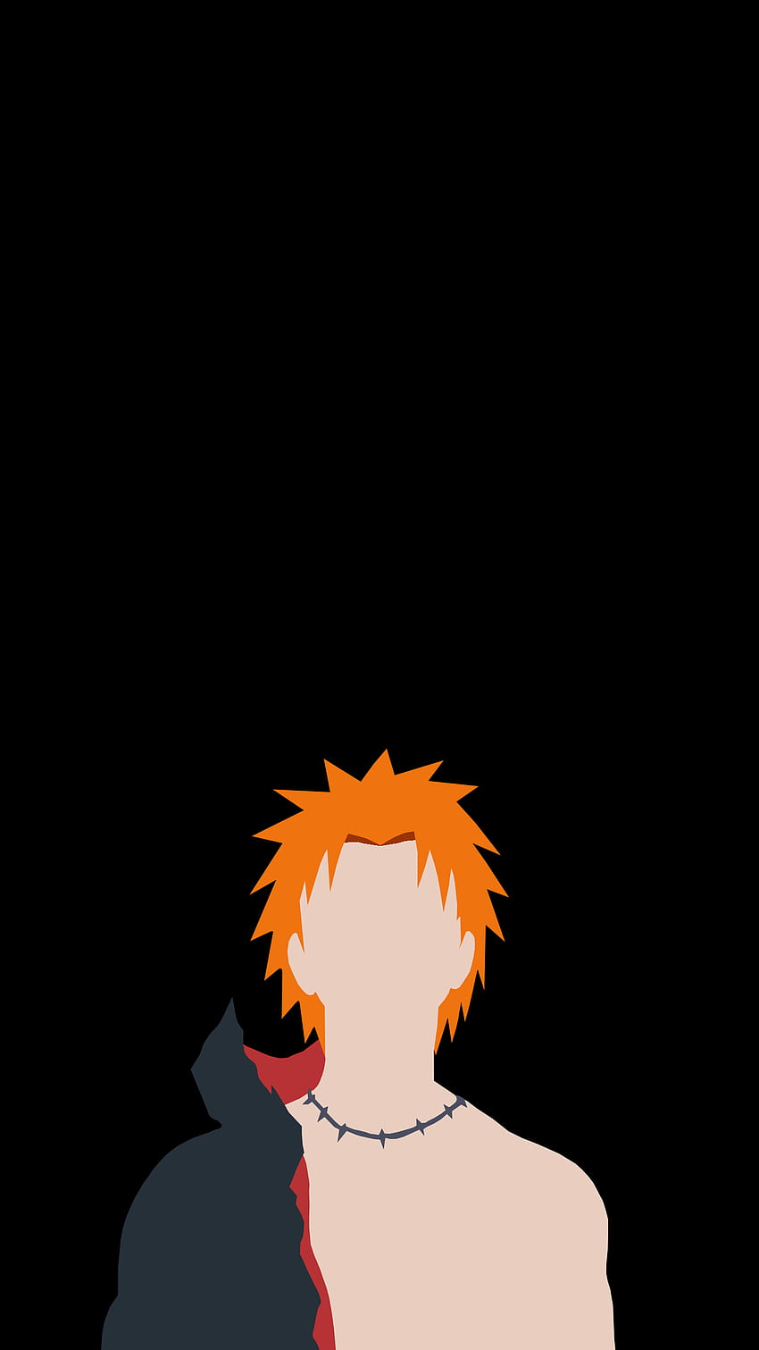 Made this last night - Yahiko vector AMOLED : Naruto HD phone wallpaper
