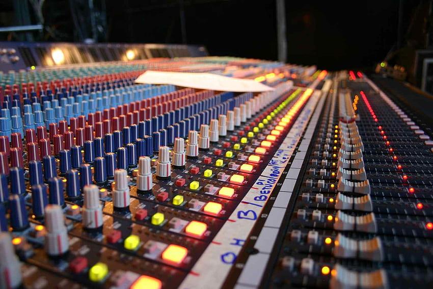 Pro Audio Production Cleveland, Cleveland Event Production, Mixeur Système de son Fond d'écran HD