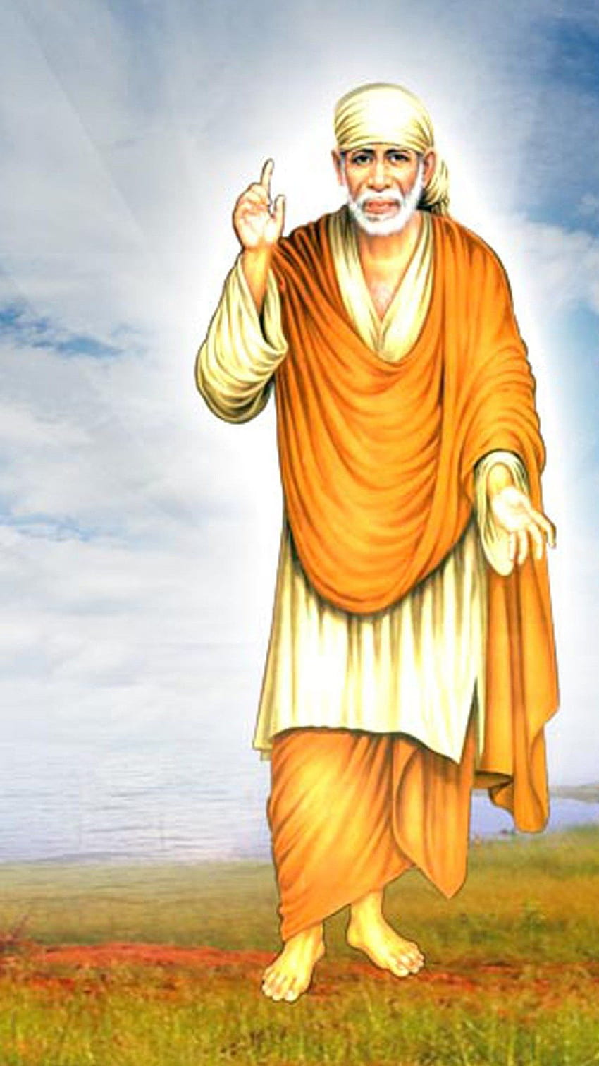 Sai Baba, god blessinggg, god, blessinngg HD phone wallpaper | Pxfuel