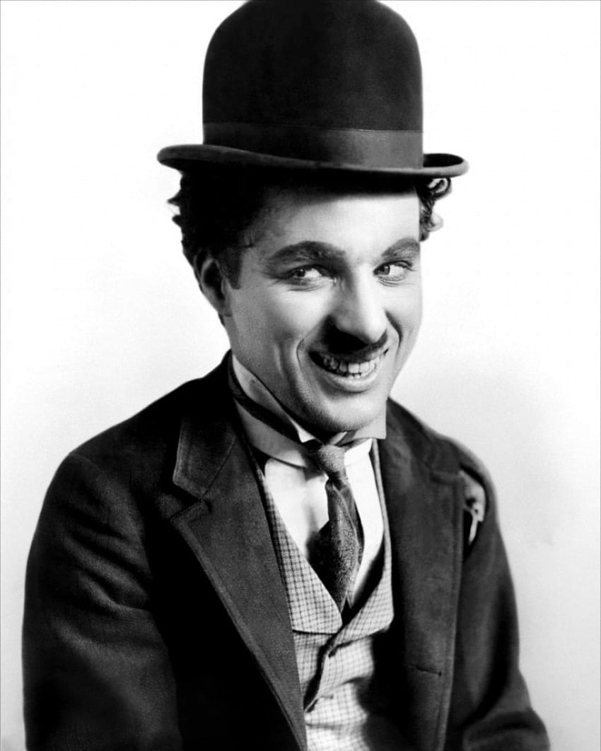 Charles Chaplin - Charlie Chaplin - y antecedentes fondo de pantalla del teléfono