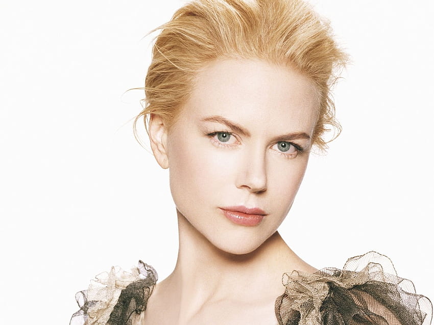 Nicole Kidman, biała, blondynka, twarz, dziewczyna, aktorka, kobieta Tapeta HD