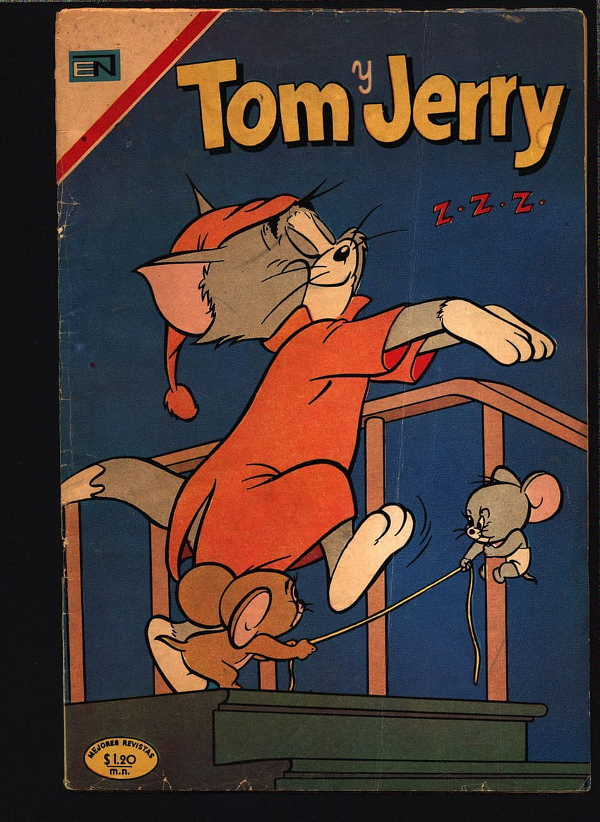 TOM and JERRY 1970 스페인어 만화, Hanna Barbera, Cartoons,. 톰과 제리, 클래식 만화 캐릭터, 재미있는 톰, 톰과 제리 빈티지 HD 전화 배경 화면