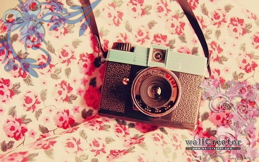 이 - 빈티지 귀여운 카메라 HD 월페이퍼