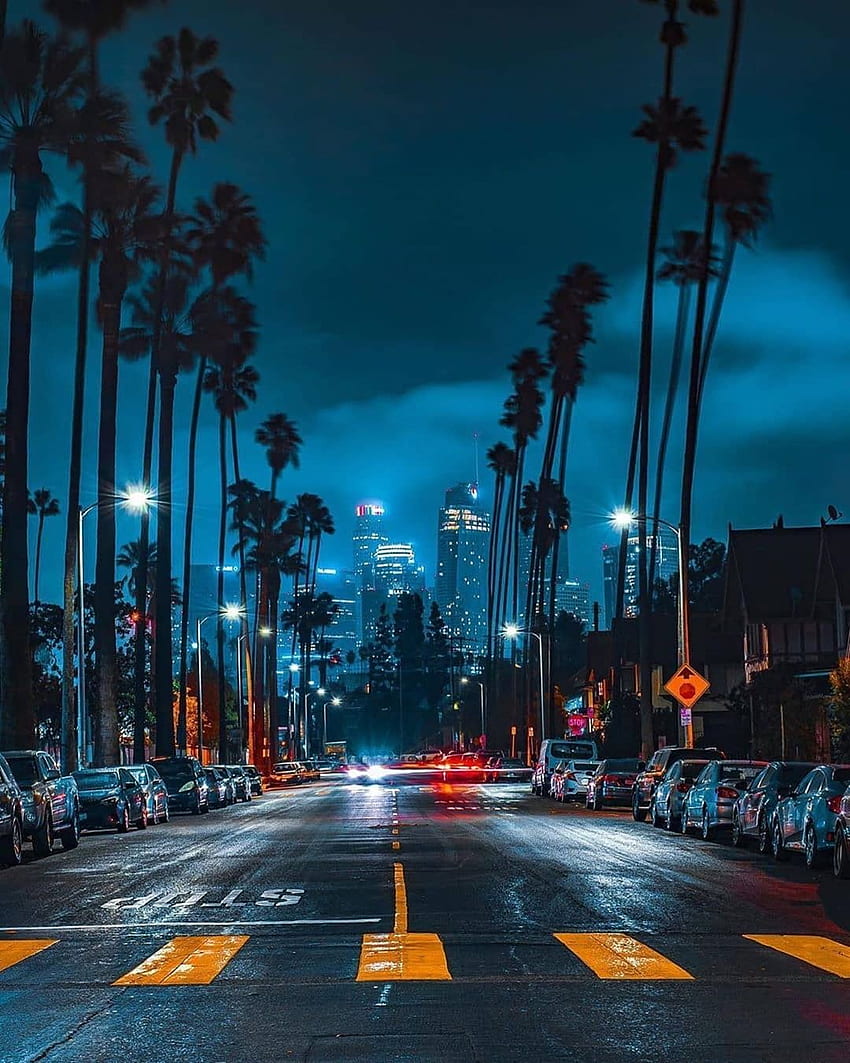 Seyahat. tatiller Nature on Instagram: “LA'da yaşam çok havalı, LA Street HD telefon duvar kağıdı
