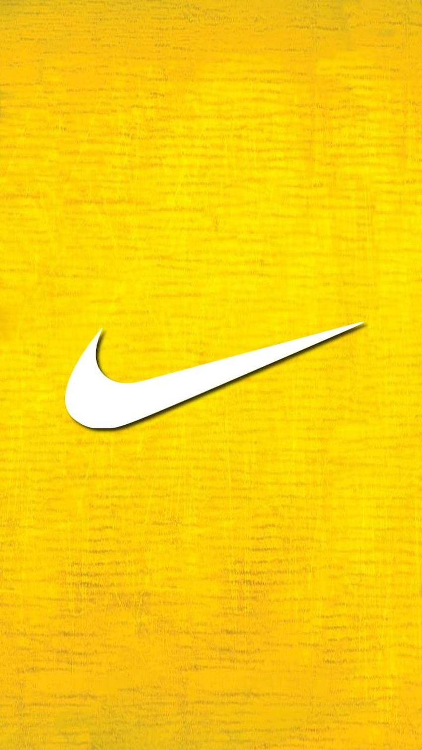 Yellow Nike, Yellow and Black Nike HD phone wallpaper