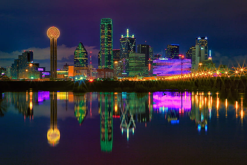 Dallas Texas - -, Dallas City HD-Hintergrundbild