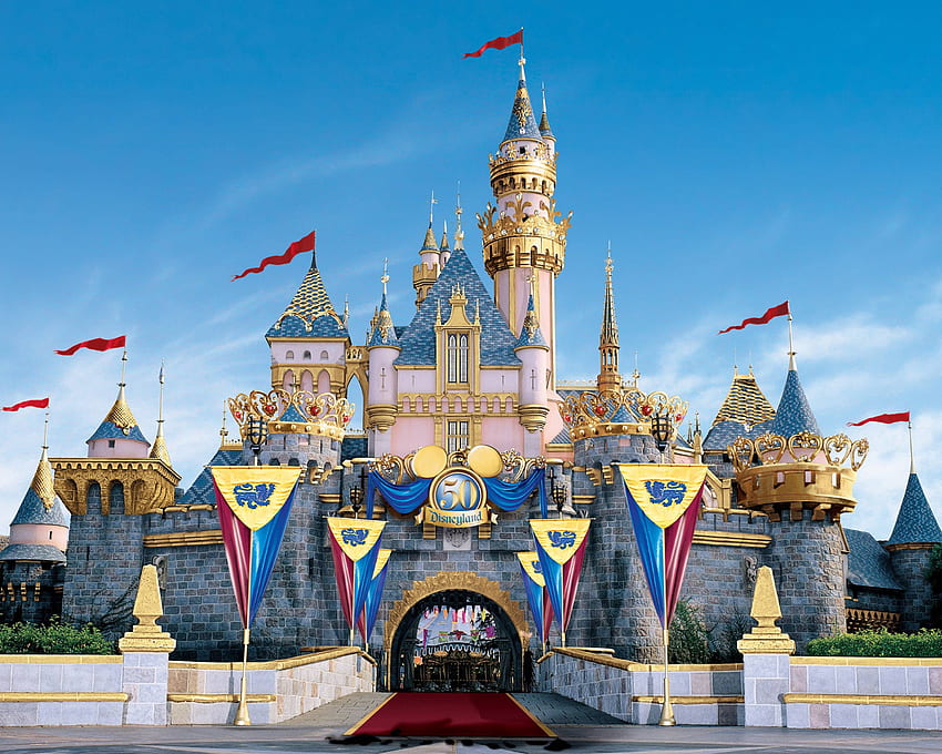 Disney Castle California (strona 1), Disneyland California Castle Tapeta HD