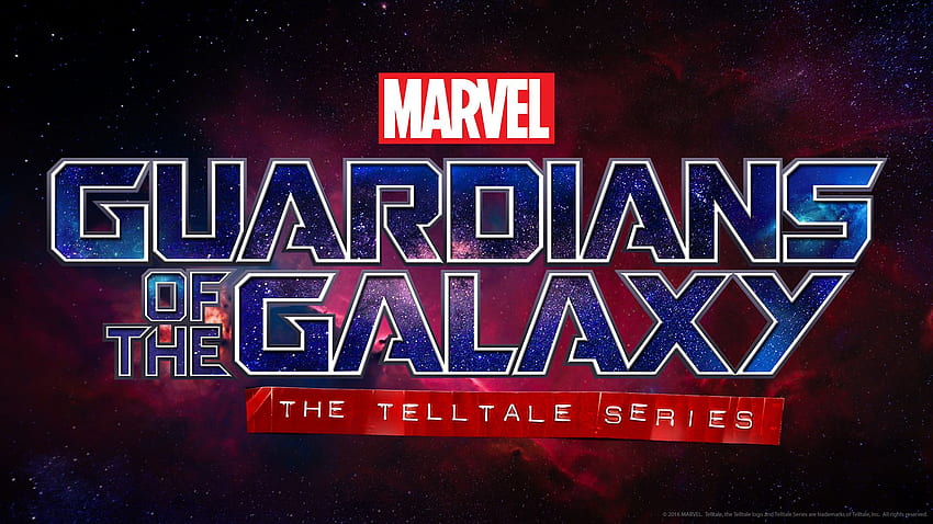 Marvel's Guardians Of The Galaxy - The Telltale Series , Videojuego, HQ Marvel's Guardians Of The Galaxy - The Telltale Series . 2019, Logotipo de Guardianes de la Galaxia fondo de pantalla
