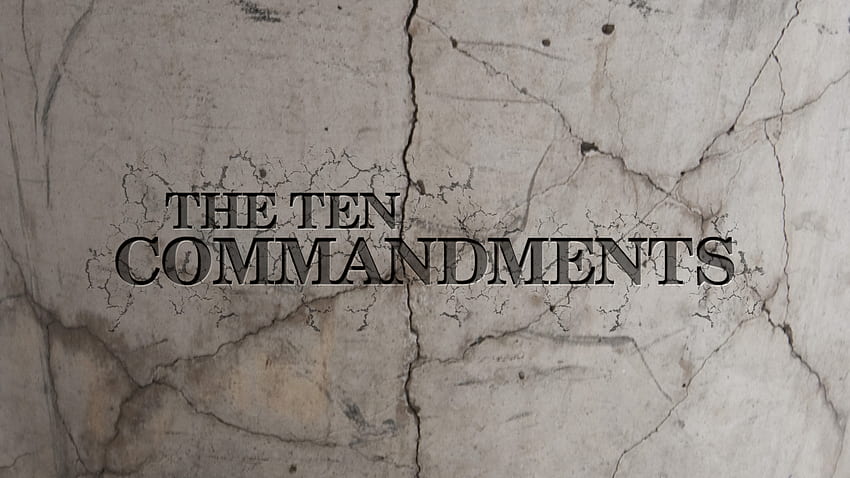 The Ten Commandments – WVBS Online Video HD wallpaper | Pxfuel