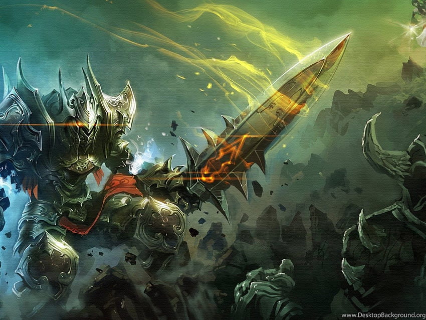 Full World Of Warcraft Archer Warrior Berserk Art. Latar belakang, Prajurit WoW Wallpaper HD