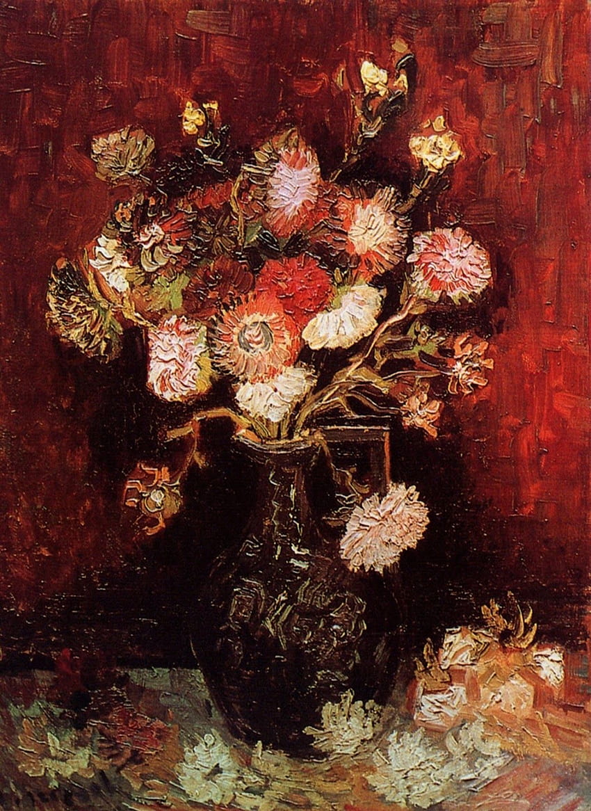 ARTE E ARTISTI: Vincent van Gogh - Fiori parte 1, Vasi con fiori Van Gogh Sfondo del telefono HD