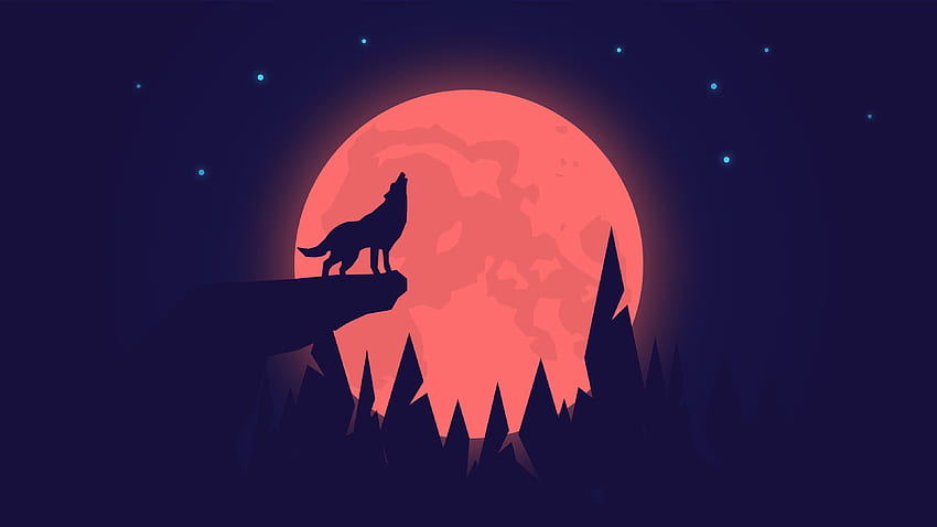 Wolf , Ultra Animal Background, Cosmic Wolf HD wallpaper | Pxfuel