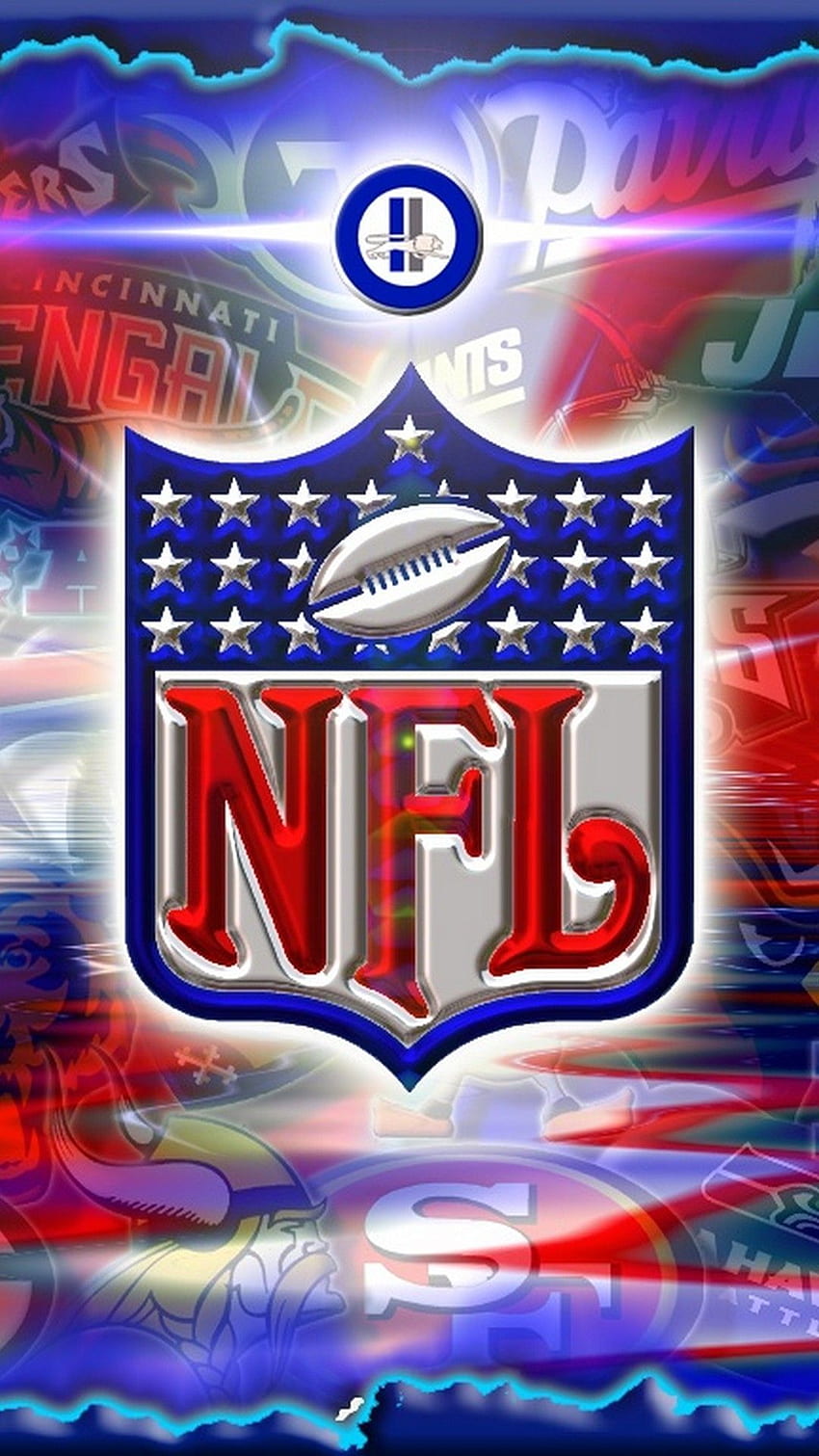 iPhone 8 de la NFL. Fútbol americano de la NFL 2021. Fútbol, ​​fútbol de la NFL, arte de fútbol de la NFL, logotipo de la NFL iPhone fondo de pantalla del teléfono