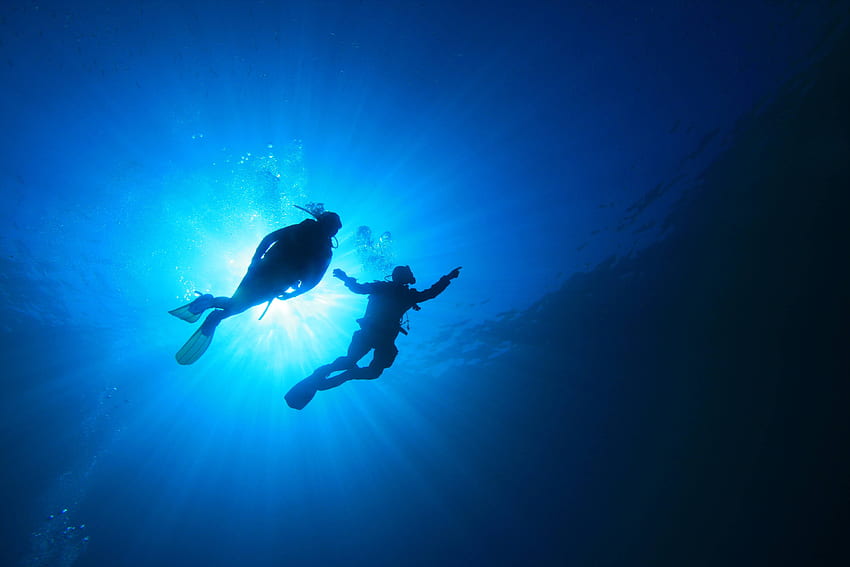 Scuba Diving, Deep Sea Diver HD wallpaper