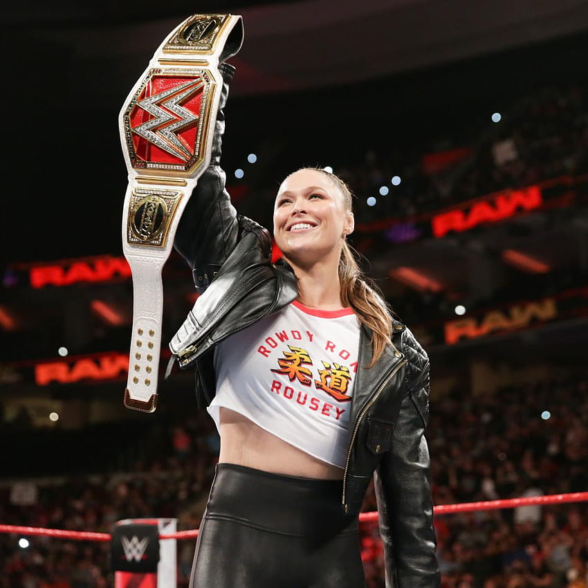 WWE Raw Ronda รอนดา เราซีย์ วอลล์เปเปอร์โทรศัพท์ HD