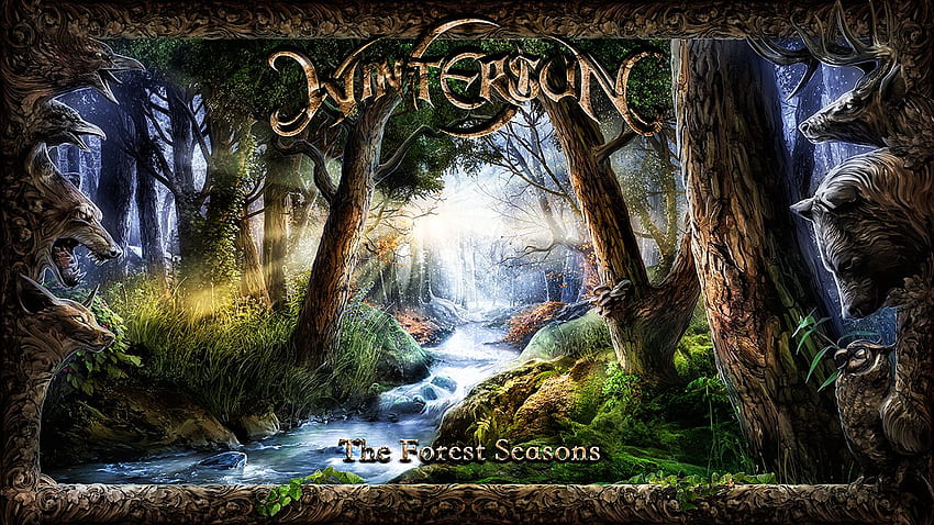 Unveil Cover Artwork Of Their New Album - Wintersun The Forest Seasons - & Background, Epic Forest HD wallpaper