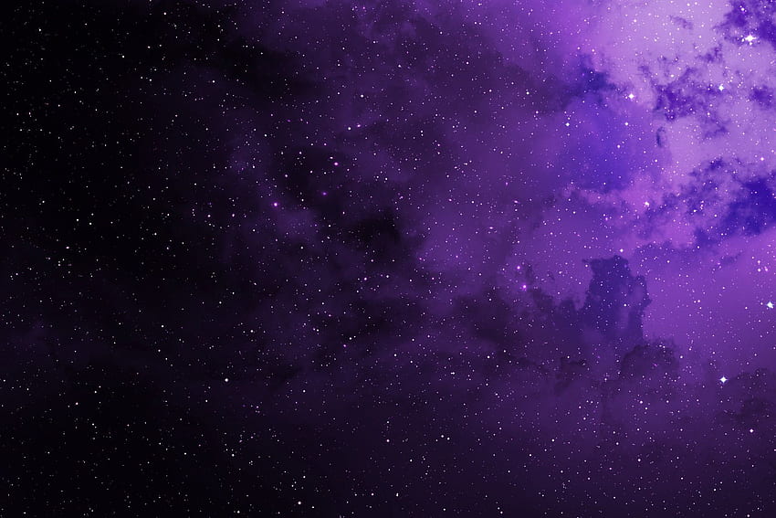 stars high resolution . Dark purple aesthetic, Purple sky, iPhone sky HD wallpaper