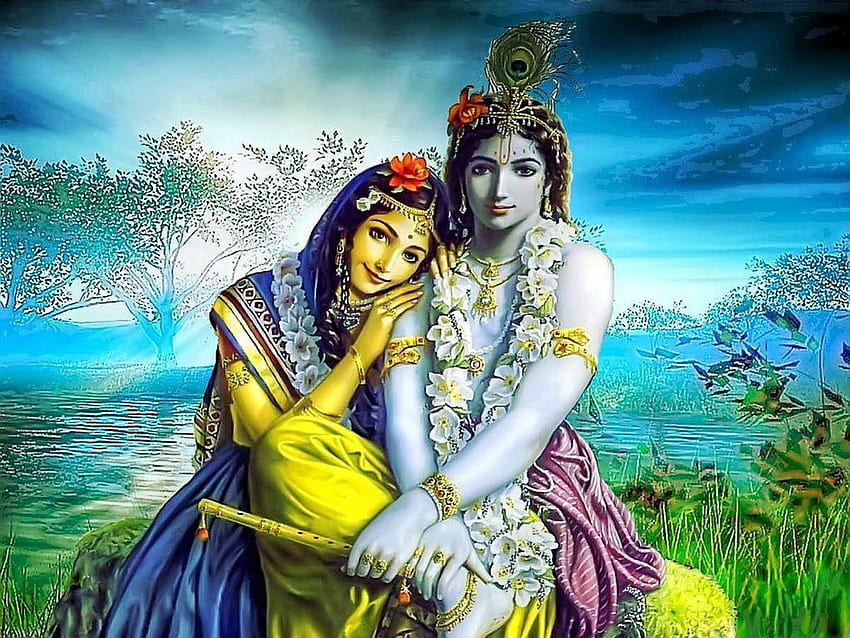 Radha krishna animated - Wonderful Krishna HD wallpaper | Pxfuel