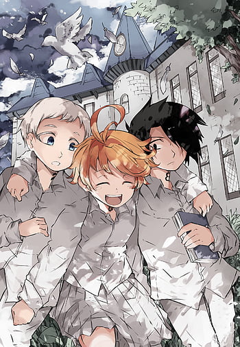 Yakusoku, anime, norman, the promised neverland, HD phone wallpaper