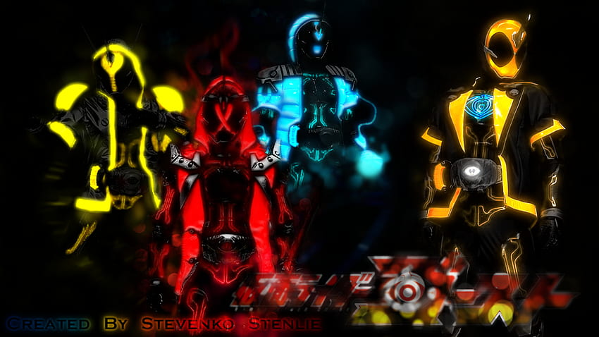 Kamen Rider Ghost Gaim Damashii HD wallpaper