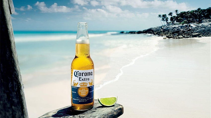 Corona Beer เคลียร์อากาศเกี่ยวกับตัวตนที่เข้าใจผิดด้วย Coronavirus, Corona Extra วอลล์เปเปอร์ HD