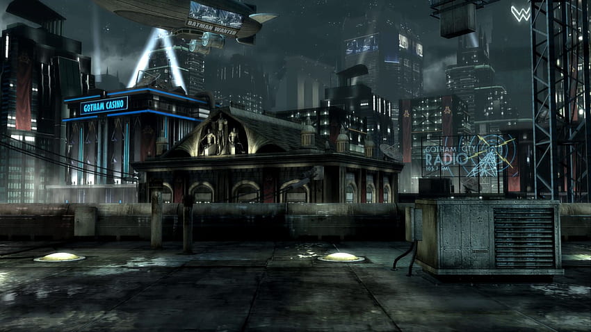Gotham City: Rooftop - Injustice: God's Among Us - [Live ] - YouTube, Gotham  City Skyline HD wallpaper | Pxfuel