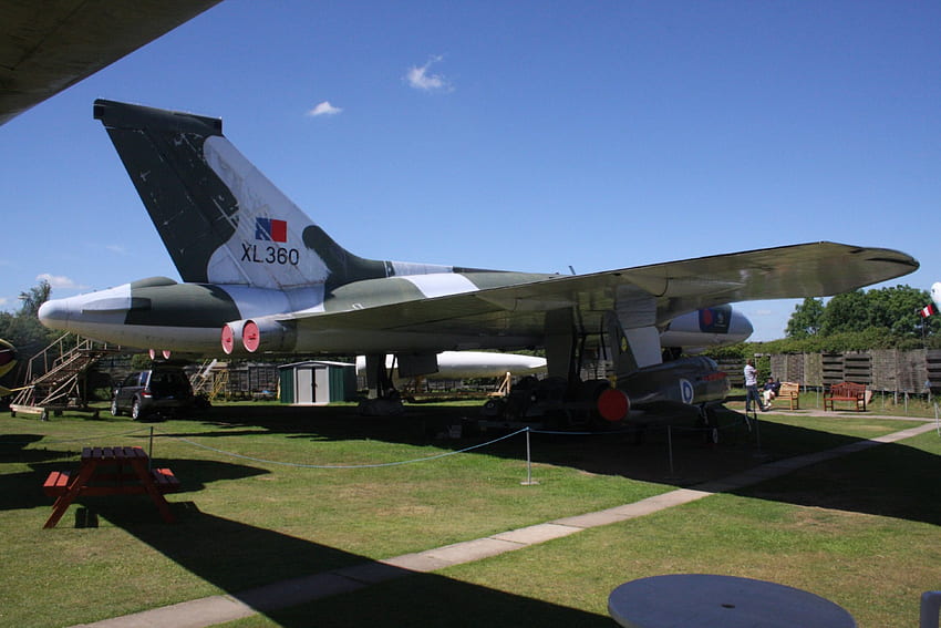 Avro Vulcan, v-bombowiec, RAF, bombowiec, zimna wojna, Vulcan, historyczny Tapeta HD