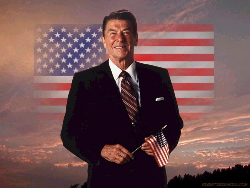 Reagan, casa bianca, presidente, conservatore Sfondo HD