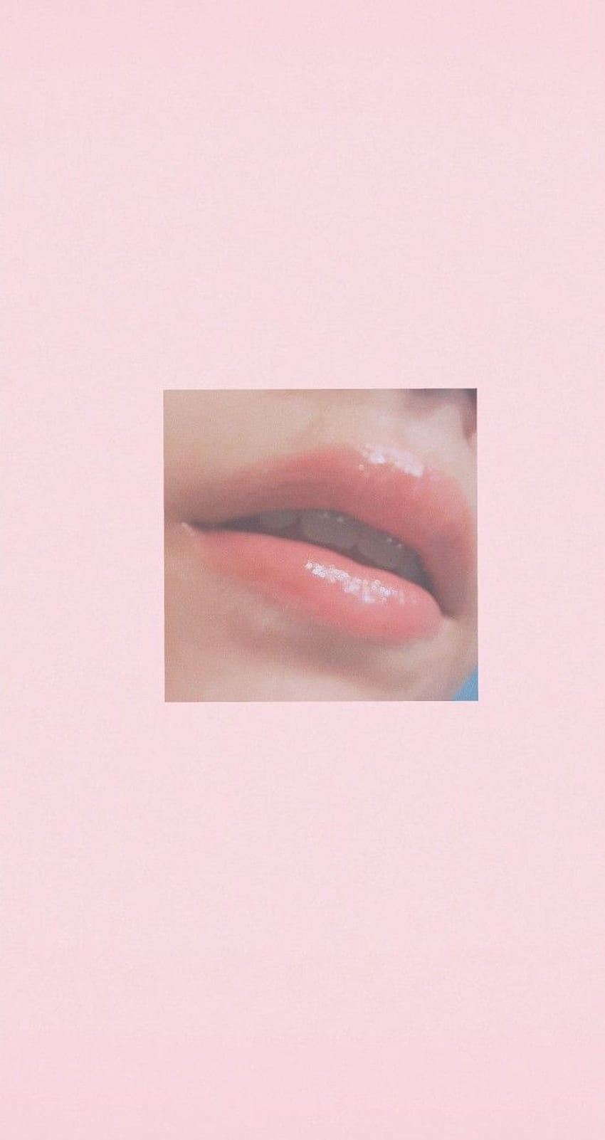aesthetic lips. Aesthetic background, Aesthetic iphone , Gold Lips HD phone wallpaper