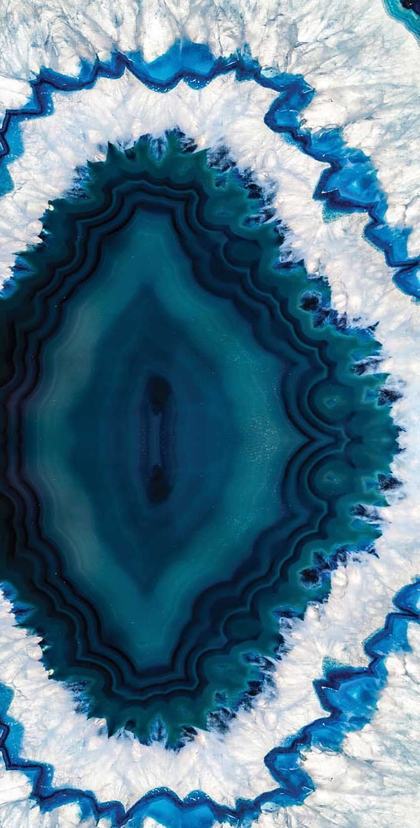 Printed Sea Blue Geode Backdrop - 4640. Blue geode, Minerals HD phone wallpaper