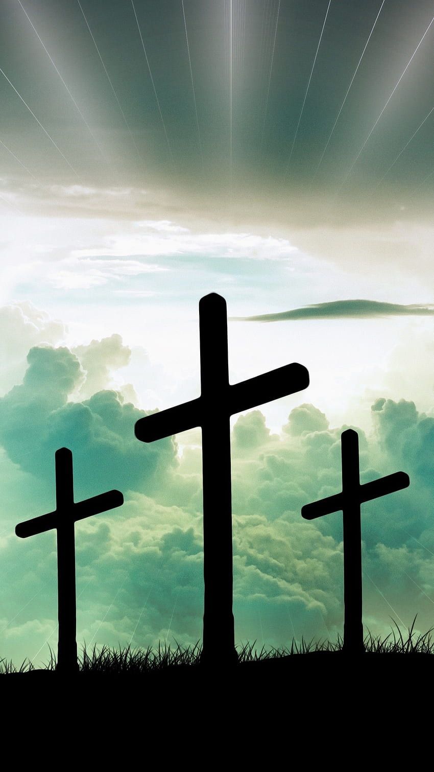 Cross iPhone, Religious HD phone wallpaper