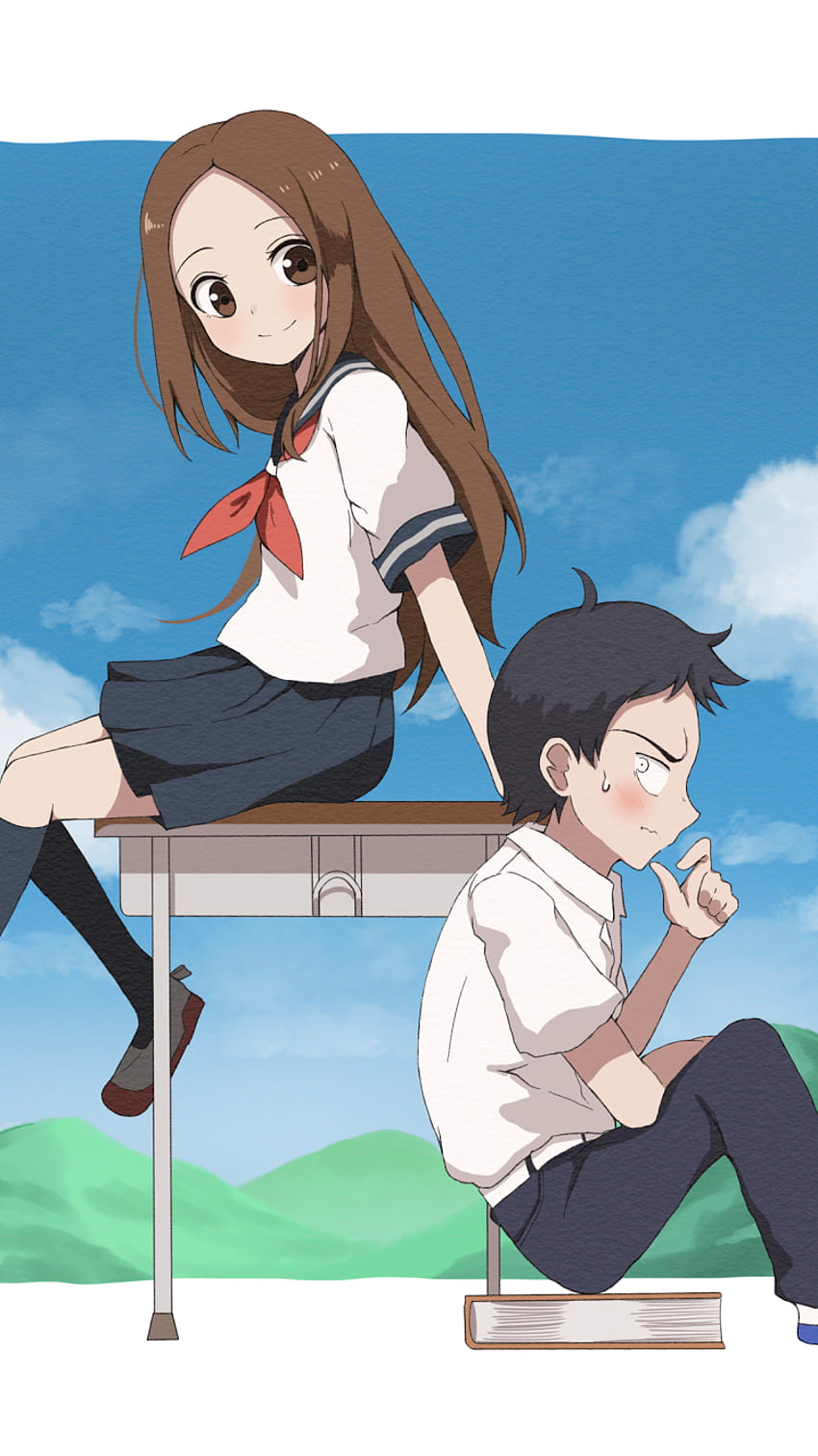 Anime Karakai Jouzu No Takagi San (), Karakai Jouzu No Takagi-san Fond d'écran de téléphone HD