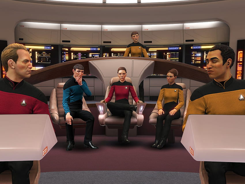 Star Trek: Bridge Crew se transforma em The Next Generation papel de parede HD