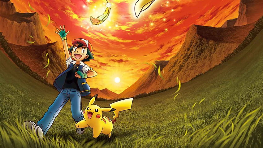 POKÉMON THE MOVIE: I CHOOSE YOU!. how Ash and Pikachu first met, Pokémon Ash and Pikachu HD wallpaper