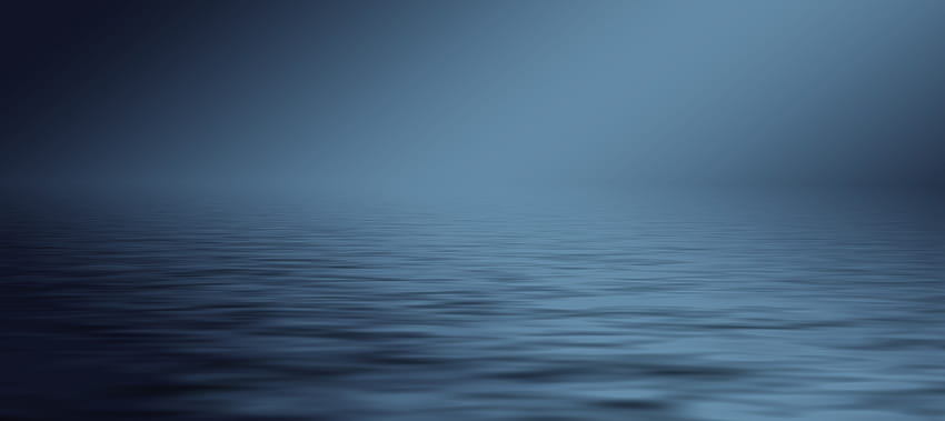 Sea, Horizon, Minimalism, Grey HD wallpaper