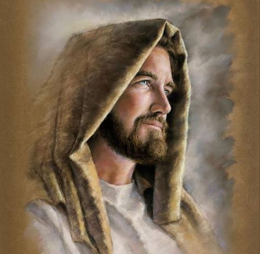 İsa, beyaz, artistik, sanat eseri, kahverengi, yaratıcı, David Bowman, , portre, çarpıcı HD duvar kağıdı