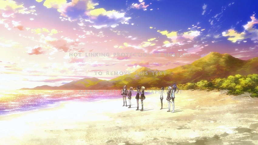 Bãi biển Anime: Nắm tay những người bạn yêu thương và cùng đến bãi biển Anime tuyệt đẹp. Hít thở không khí biển trong lành và thư giãn trên những bãi cát trắng mịn. Hãy ước mơ với những bức ảnh Anime bãi biển chứa đầy năng lượng tích cực và tình yêu thương.