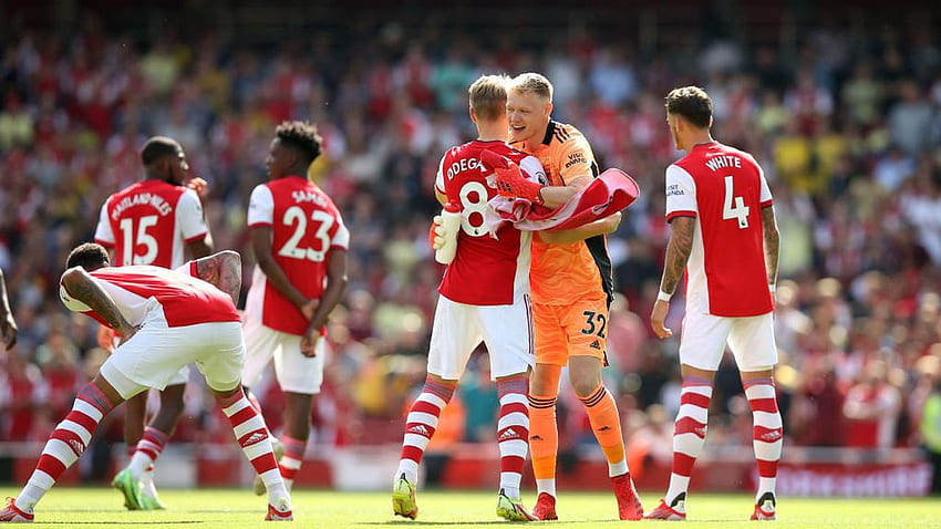 Mikel Arteta says Aaron Ramsdale was 'terrific' for Arsenal against Norwich HD wallpaper