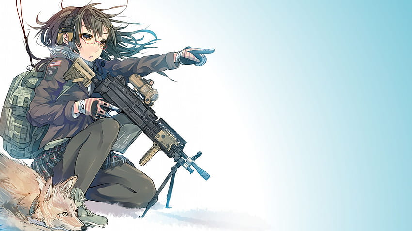 My Anime Slideshow V2, Military Anime HD wallpaper