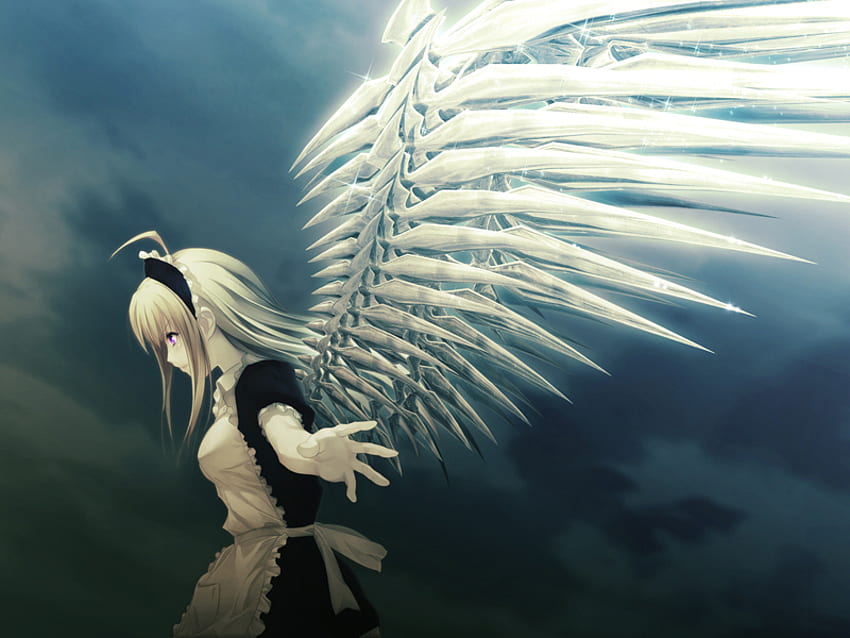 Angel, simple, an, aye HD wallpaper | Pxfuel