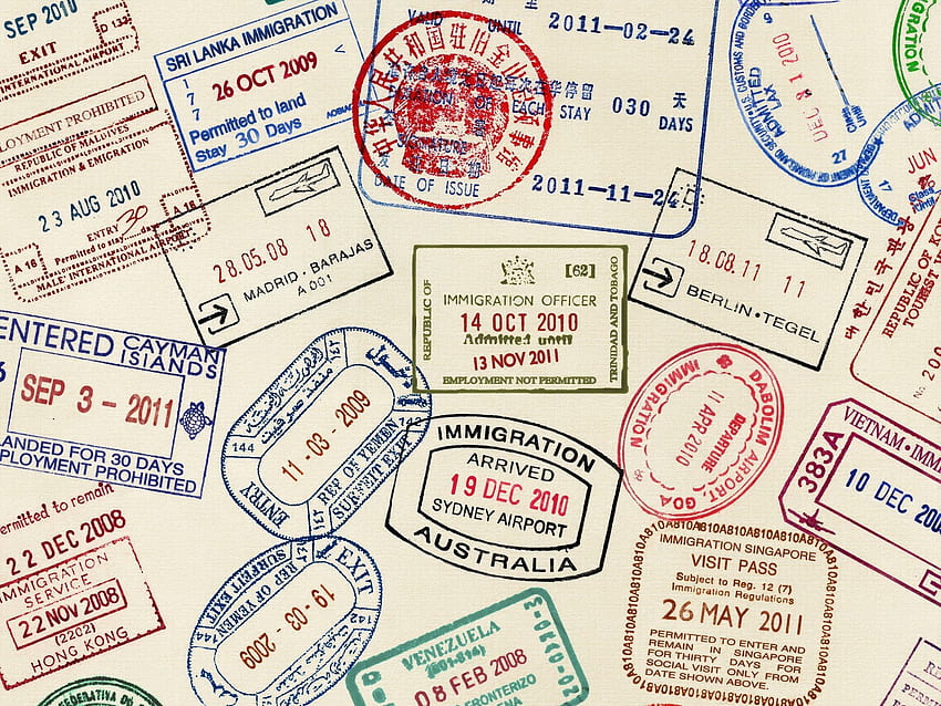 PASSPORT STAMPS - Yahoo 検索結果。 パスポート、入国審査 高画質の壁紙