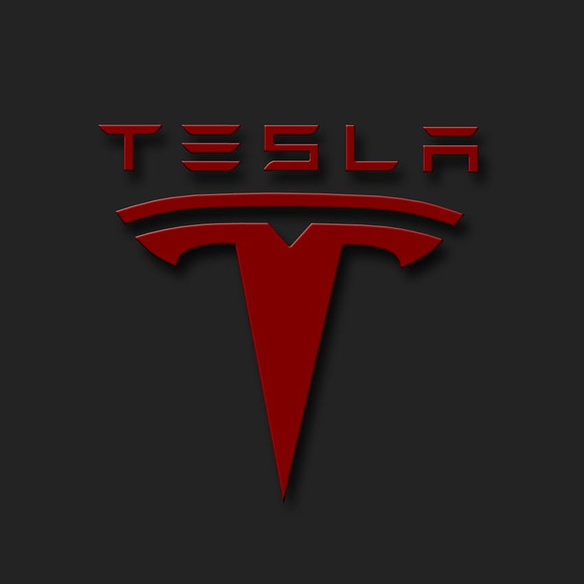 Tesla LOGO - attachment.php (1000×1000). Tesla logo, Tesla Logo Black HD phone wallpaper